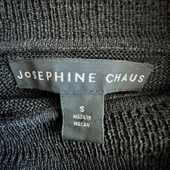 Josephine Chaus Women's Sm Black Knit Stretch Long Sleeves Cowl Neck Sweater Top - Picture 14 of 16